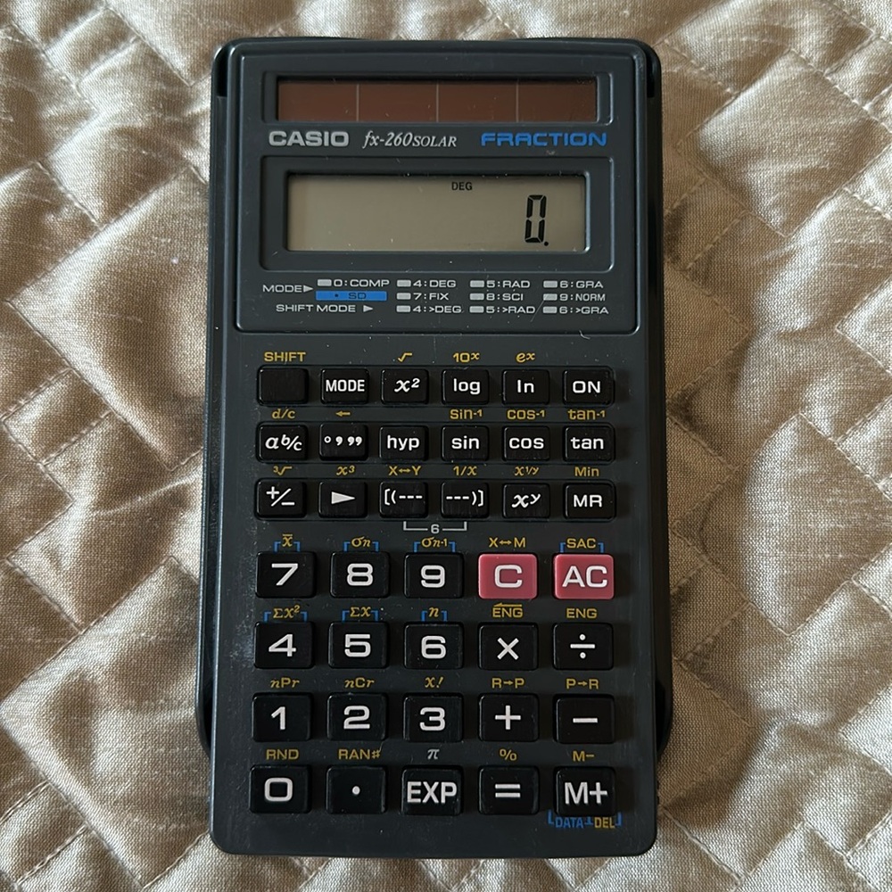 Casio FX 260 SOLAR Scientific Calculator